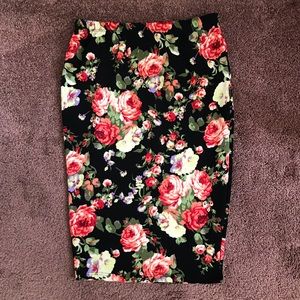 Floral skirt